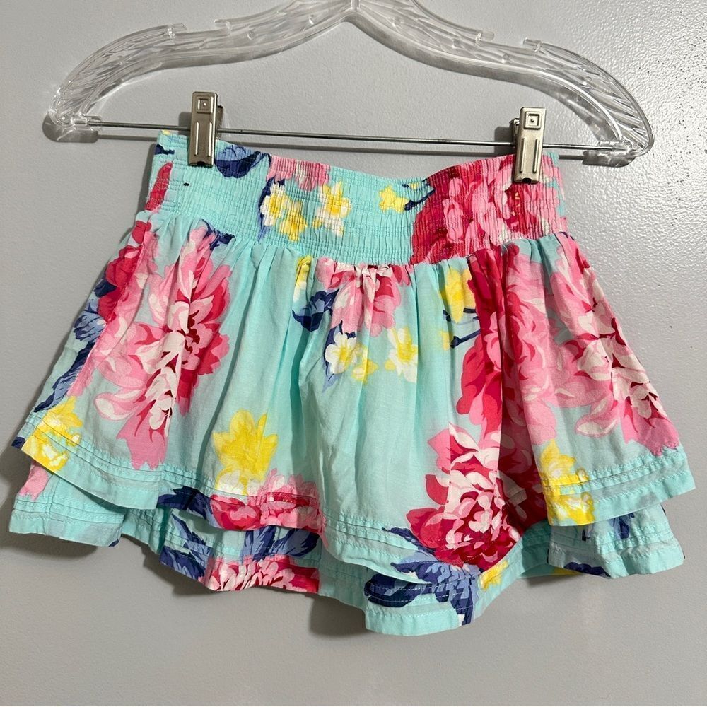 Abercrombie kids floral skirt size L